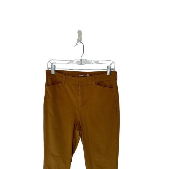 Old‎ Navy Brown Office Business Career Straight Leg Pixie Dress Pants Size 6 - Picture 3 of 11